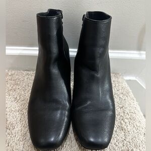 Michael Shannon black high heal mini boots